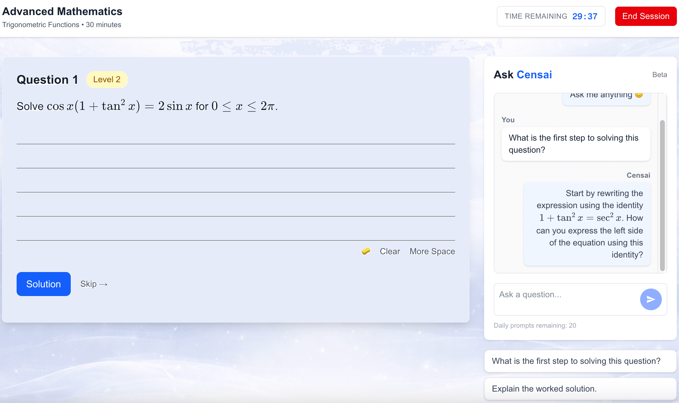 Censai platform preview